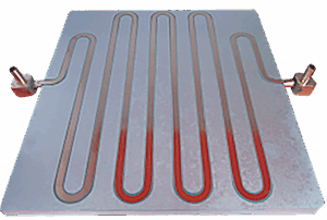 High Contact Epoxy Bonded Copper Tubing for Liquid Cold Plates